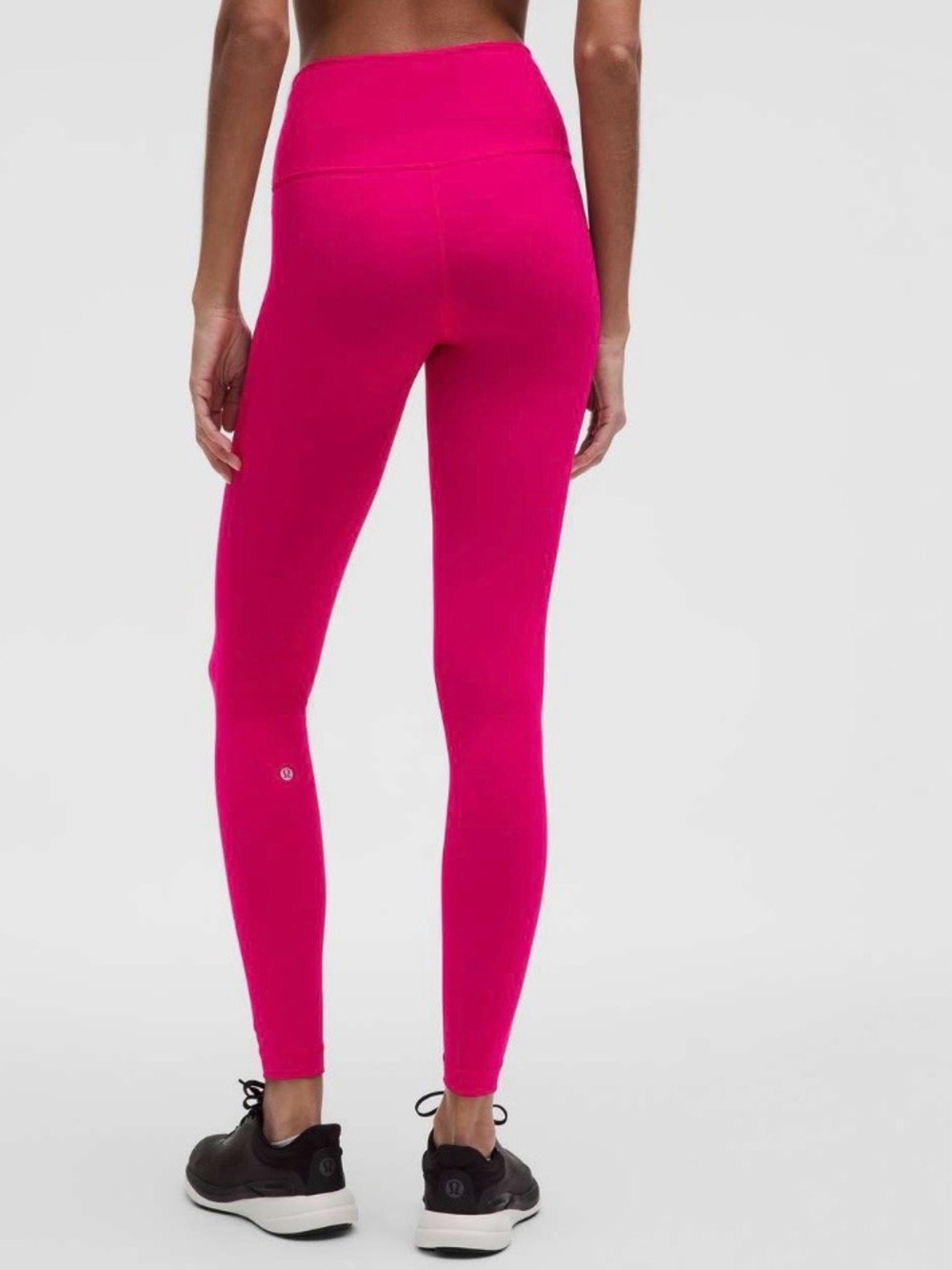 Lululemon Pink Leggings High-Rise Wunder Trains Size 8 NWOT